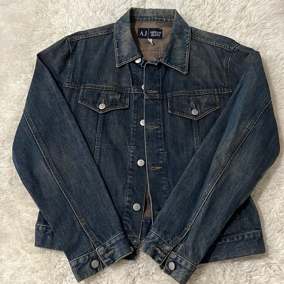 Armani Jeans Mens Denim Jacket